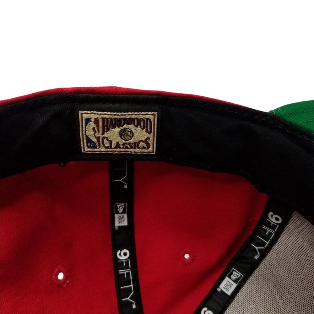 New Era Miami Heat Cap Hat Trucker Basketball NBA Snapback Red Embroidered HWC - Picture 11 of 11